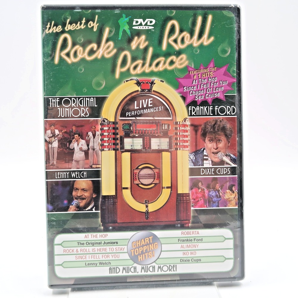 Rock n Roll Palace (DVD, 2003) Juniors, Frankie Ford, Lenny Welch, Dixie Cups